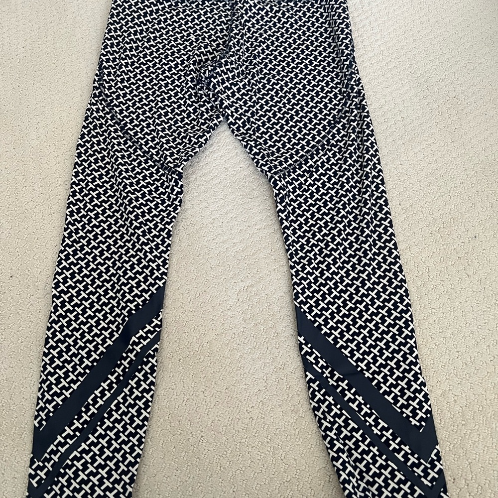 Chic Geometric Patterned Pants - image 3